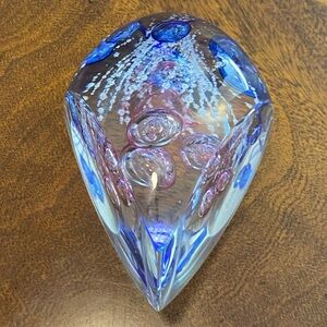 Limited Ed Caithness “Astral Celebration” Glass Paperweight Numbered 25/500